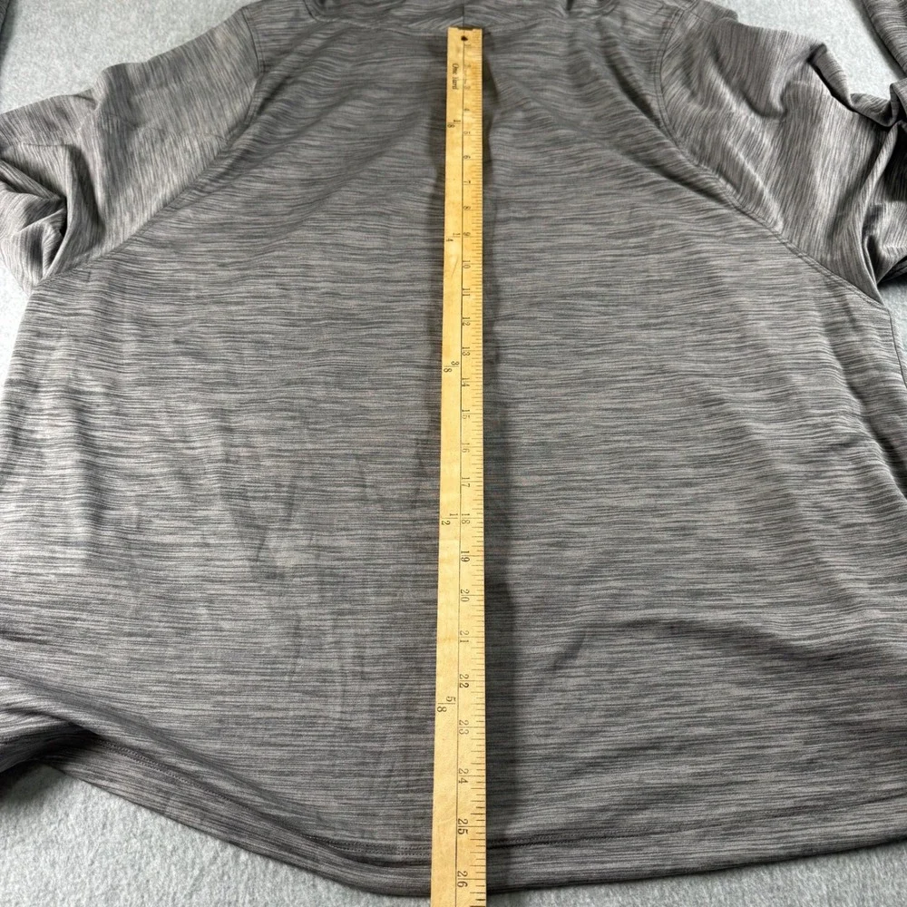 Nike Running Dri-FIT Hoodie Womens 3X Gray Space Dye Cowl Neck Pullover